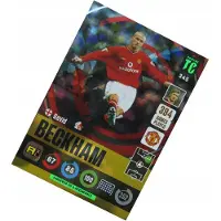 Hasbro Panini Top Class Hero Legend Card David Beckham #345 Manchester United