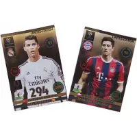 Hasbro Panini Champions League 2015 Limited Edition Football Cards: Lewandowski And Ronaldo