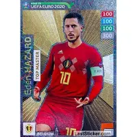 Hasbro Panini Road To Uefa Euro 2020 Rare Top Master Card #2 Eden Hazard Belgium