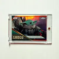 Hasbro Topps Chrome 2023 Star Wars: Grogu’s Journey + Ahsoka Tano /25 (JG-12)