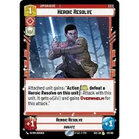Hasbro Heroic Resolve |155/262|SHD|Shadows of the Galaxy| Rare|FOIL
