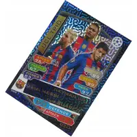 Hasbro Topps Match Attax Champions League 2016–2017 Ucl Trio 1: Messi, Neymar, Suarez