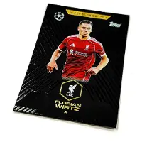 Hasbro Match Attax Extra 2025/26 Card. No. Be 1 Florian Wirtz / Black Edge
