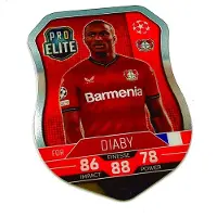 Hasbro Match Attax 2022/23 Card. Sh 10 Diaby / Pro Elite