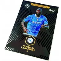 Hasbro Match Attax Extra 2025/26 Card. Romelu Lukaku No. Be 8 / Black Edge