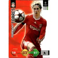 Hasbro Panini Champions League 2009/10 Liverpool Fernando Torres card