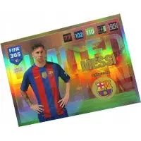 Hasbro Panini Fifa 365 2017 Limited Edition Lionel Messi Barcelona Football Cards