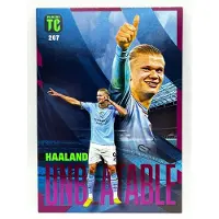 Hasbro TOP CLASS 2023 Football Cards #267 Haaland (PURPLE)