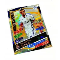 Hasbro Match Attax 2016/17 Card 100C 8 Gareth Bale / 100 Club