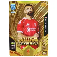 Hasbro Mohamed SALAH – FIFA 365 Adrenalyn 2026 PANINI GOLDEN BALLER GOL1 LIVERPOOL
