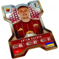 Hasbro Match Attax Extra 2024/25 Card. Cx5 Artem Dovbyk / Chrome X