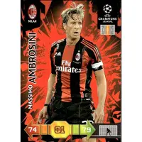 Hasbro 2010/11 Champions League Panini Card: AC Milan – Massimo Ambrosini