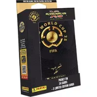 Hasbro Mini Panini Club World Cup 2025 Small Tin, 4 Packs, 24 Cards, 3 Limited