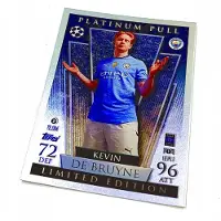 Hasbro Match Attax 2024/25 Card. Lepl1 Kevin De Bruyne / Platinum Pull Limited