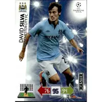 Hasbro Panini Champions League 2012/13 Man City David Silva Master card