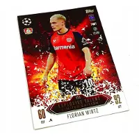 Hasbro Match Attax Extra 2024/25 Card. Et4 Florian Wirtz / Exp. Talent