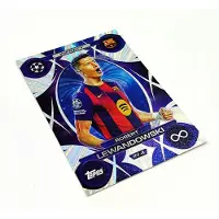 Hasbro Match Attax 2025/26 Tcg Card No. 4 Robert Lewandowski / Infinity