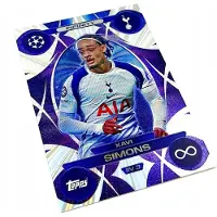 Hasbro Match Attax Extra 2025/26 Card. No. In 3 Xavi Simons/ Infinity