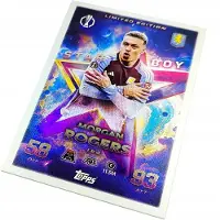 Hasbro Match Attax 2025/26 Tcg Card No. Le 4 Morgan Rogers / Star Boy