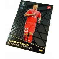 Hasbro Match Attax Euro 2024 Germany Card. Be 9 Xherdan Shaqiri / Black Edge