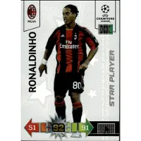 Hasbro 2010/11 Champions League Panini Card: AC Milan – Ronaldinho Star Player