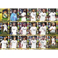 Hasbro REAL MADRID - FIFA 365 2025 ADRENALYN XL PANINI - 18 cards 298–315 SET
