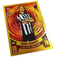 Hasbro Match Attax 2023/24 Tcg Card. Le 8 Bruno Guimaraes / Limited Edition