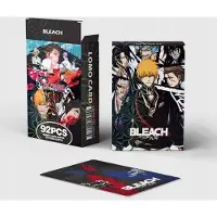 Hasbro Lomo Bleach Anime Ichigo & Rukia Cards – 60 Cards + 32 Stickers (92 pieces)