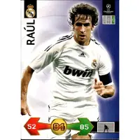 Hasbro 2009/10 Champions League Panini Card: Real Madrid – Raúl