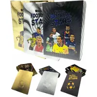 Hasbro 3-in-1 FOOTBALL CARDS, 165 pieces: SILVER + GOLD + BLACK COLLECTOR’S CARDS