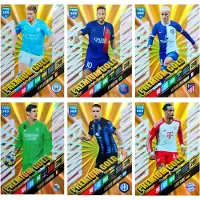 Hasbro FIFA 365 2024 COMPLETE SET OF 6 CARDS – Limited Edition Premium Gold Panini Cards