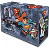 Hasbro Superman 2025 Cards – Upper Deck Fleer Brilliant RETRO DC COMICS Mega Box