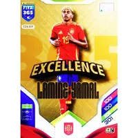 Hasbro FIFA 365 2026 EXC49 EXCELLENCE small CARD – Lamine YAMAL – Spain