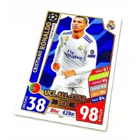 Hasbro Match Attax 2017/18 Card 440 Cristiano Ronaldo / Ucl All-Star Xi