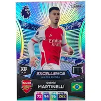 Hasbro PANINI Premier League 2024 LIMITED EXCELLENCE Martinelli (Arsenal) cards