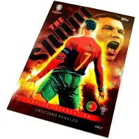 Hasbro Match Attax Euro 2024 Germany Card. Crcc Cristiano Ronaldo / Career Celebr