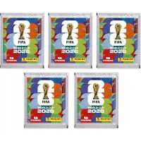 Hasbro 5 x FIFA World Cup 2026 Sticker Pack – Panini Collection