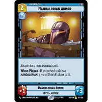 Hasbro Mandalorian Armour |073/262|SHD|Shadows of the Galaxy| Rare|FOIL