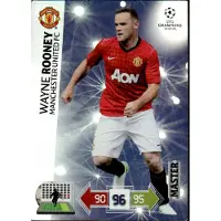 Hasbro Panini Champions League 2012/13 Man UTD Wayne Rooney Master card