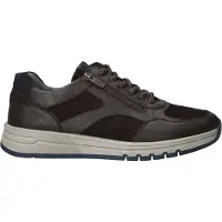 Waldlaufer H-Anton Veterschoenen Laag - Donkerbruin - Maat 45