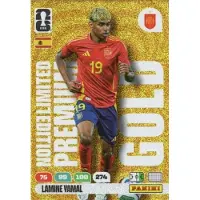 Hasbro Fifa World Cup 2026 Premium Gold Laminated Yamal Spain