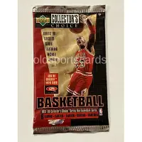 Hasbro A new pack: a sachet of 1997–98 Upper Deck Collectors’ Choice MJ NBA cards