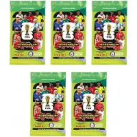 Hasbro 5 x FIFA World Cup 2026 Panini Sachet – Mundial Football Card Collection