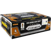 Hasbro Panini Prizm World Cup 2026 Retail Box – BOX OF 24 POUCHES X 4 CARDS = 96 CARDS