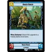 Hasbro Roger Roger |069/257|TWI|Twilight of the Republic| Rare|FOIL
