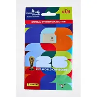 Hasbro FIFA WORLD CUP 2026 Multipack: 4 sachets, 28 stickers plus 4 stickers