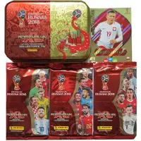 Hasbro Panini Russia 2018 Football Cards Tin: 3 Packets + Limited Edition Zieliński