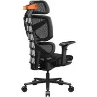 Cougar Gaming-Stuhl Terminator Air, Schwarz, Chaise gaming, Noir