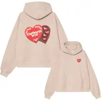 Carhartt WIP - Sweat boxy ample - W' Hooded Hartt Case Sweat Fleur De Sel en Coton - Taille S - Beige