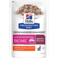 Hill's Pet Nutrition Prescription Diet - Gastrointestinal Biome - Sachet repas 12 x 85 g